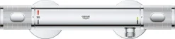GROHE Grohtherm 1000 Performance Thermostatische Douchekraan - 15cm - Met Koppelingen - EcoJoy® - Chroom - 34776000 -Mooie Badkamer 1200x265 2