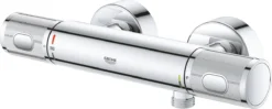 GROHE Precision Feel Thermostatische Douchekraan - EcoJoy - CoolTouch - Incl. Koppelingen - Chroom