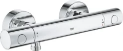 GROHE QuickFix Precision Get Thermostatische Douchekraan - EcoJoy - Met Koppelingen - Chroom - 34773000