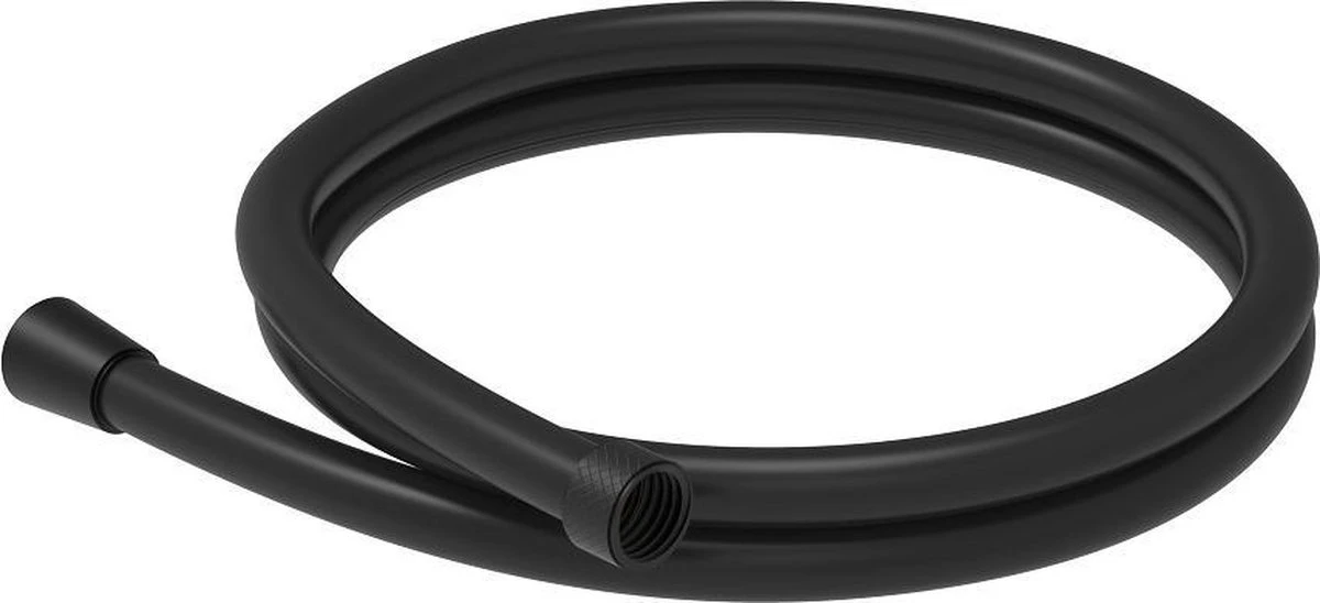 SCHÜTTE Madura 150 Doucheslang - Kunststof - 150 Cm - Zwart Mat 2 SCHÜTTE Madura 150 Doucheslang - Kunststof - 150 Cm - Zwart Mat - Afbeelding 2