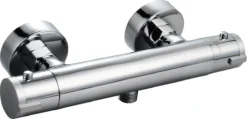 SCHÜTTE London Thermostatische Douchekraan - Hartafstand 150 Mm - Chroom