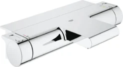 GROHE Grohtherm 2000 New Thermostatische Badkraan - 15cm - CoolTouch - Met Tray - Chroom - 34464001
