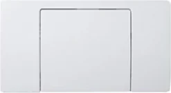 Plieger Neckar Bedieningspaneel – Bedieningspaneel Toilet Wit – Frontbediening – 1 Start/Stop Knop -Mooie Badkamer 1200x656