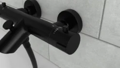 SCHÜTTE London Thermostatische Badkraan - Hartafstand 150 Mm - Zwart Mat -Mooie Badkamer 1200x675 28