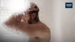 GROHE Grohtherm-1000 Performance Renovatieset - Met Thermostaatkraan, Koppelingen, Glijstang En Hoofddouche - CoolTouch - Chroom -Mooie Badkamer 1200x675 41