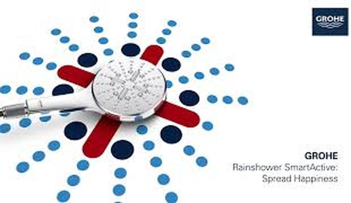 GROHE Rainshower Smartactive 150 Douchekop - Ø 15 Cm - EcoJoy® - 3 Straalsoorten - 26590000 14 GROHE Rainshower Smartactive 150 Douchekop - Ø 15 Cm - EcoJoy® - 3 Straalsoorten - 26590000 - Afbeelding 14