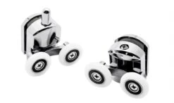 T.R. Goods - Douchedeur Wielen Set Van 8 Stuks Verchroomd - Roestvrij Verchroomd - Reserve Douche Deur Rollers Geleiders Rolletjes - Schuifdeur Katrollen Douchecabine Wieltjes - Set Van 8 Stuks -Mooie Badkamer 1200x716 1