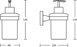 VDN Stainless Zeeppompje - Zeepdispenser - Zeepdispenser Wandmontage - Zwart - Hangend 10 VDN Stainless Zeeppompje - Zeepdispenser - Zeepdispenser Wandmontage - Zwart - Hangend -Mooie Badkamer 1200x729 1