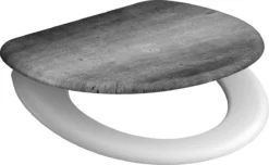 SCHÜTTE WC-Bril 82155 INDUSTRIAL GREY - Duroplast - Soft Close - Verchroomde Scharnieren - Decor - 1-zijdige Print -Mooie Badkamer 1200x739