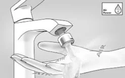 Hansgrohe Vernis Blend Wastafelmengkraan 1 - Hendel Mat Zwart -Mooie Badkamer 1200x742 4