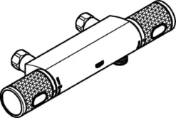 GROHE Grohtherm 1000 Performance Thermostatische Douchekraan - 12cm - Zonder Koppelingen - Chroom - 34778000 -Mooie Badkamer 1200x808 3