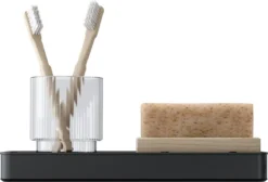 Tiger Carv - Planchet 28 Cm - Zwart -Mooie Badkamer 1200x818 2