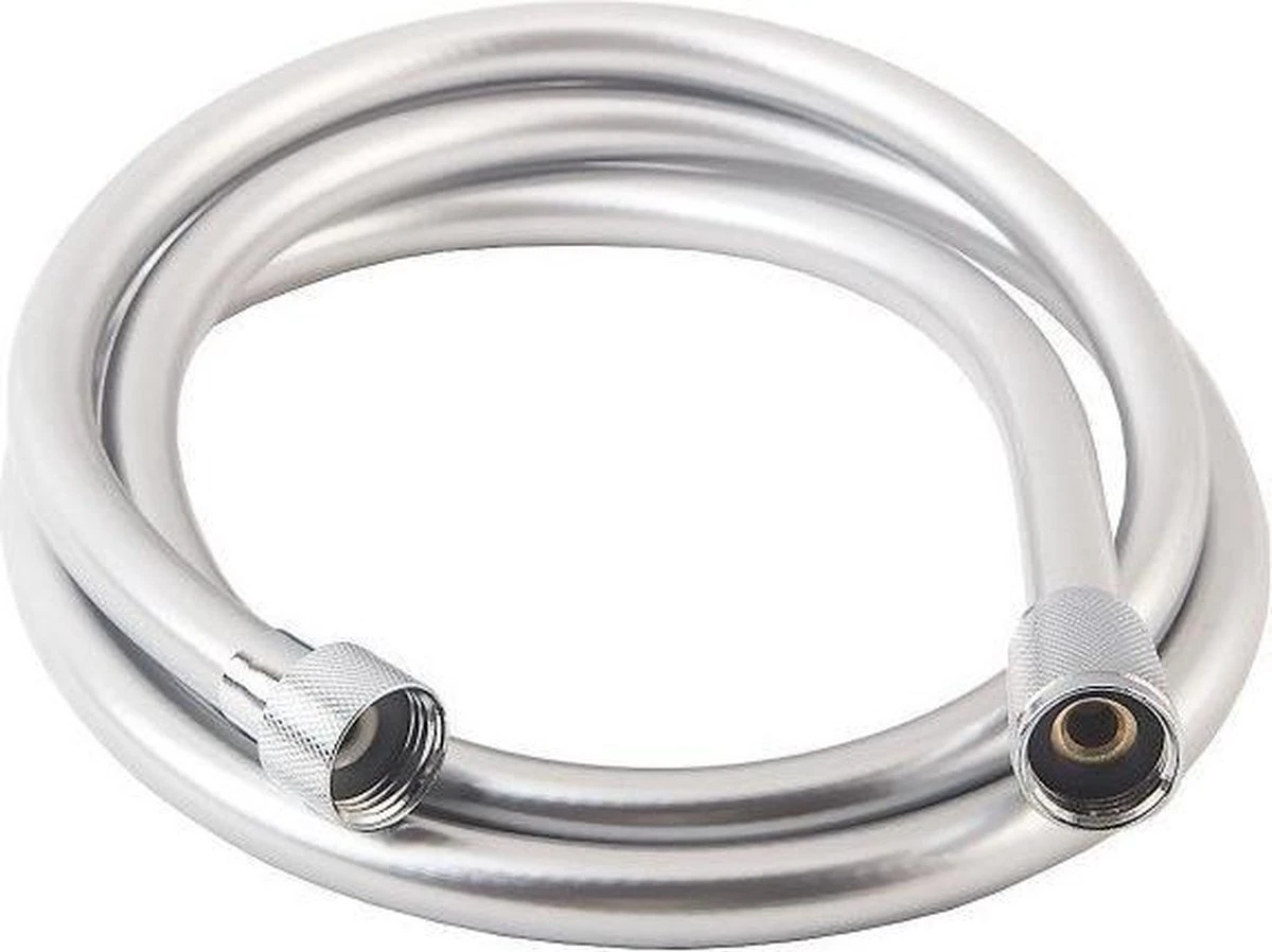 GROHE VitalioFlex Silver TwistStop Doucheslang - 175 Cm - Chroom 3 GROHE VitalioFlex Silver TwistStop Doucheslang - 175 Cm - Chroom - Afbeelding 3