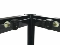 Merkloos Douchecabine Vierkant - 90x90x200cm 6 Mm - Nano Anti Kalk Veiligheidsglas - Zwart Aluminium Omlijsting -Mooie Badkamer 1200x900 108