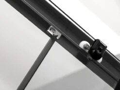 Merkloos Douchecabine Vierkant - 90x90x200cm 6 Mm - Nano Anti Kalk Veiligheidsglas - Zwart Aluminium Omlijsting -Mooie Badkamer 1200x900 109