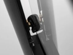 Merkloos Douchecabine Vierkant - 90x90x200cm 6 Mm - Nano Anti Kalk Veiligheidsglas - Zwart Aluminium Omlijsting -Mooie Badkamer 1200x900 112