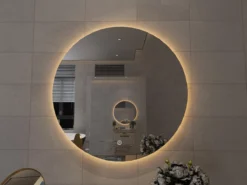 Merkloos Viidako LED Spiegel - Condensvrij – Dimbaar - 3 LED Standen – Hip Design – Krasbestendig – Duurzame Kwaliteit – Eenvoudige Installatie -Mooie Badkamer 1200x900 59