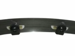 Merkloos Douchecabine Kwartrond 90x90x200 Cm 6 Mm Nano Anti Kalk Veiligheidsglas Met Zwart Aluminium Omlijsting -Mooie Badkamer 1200x900 96