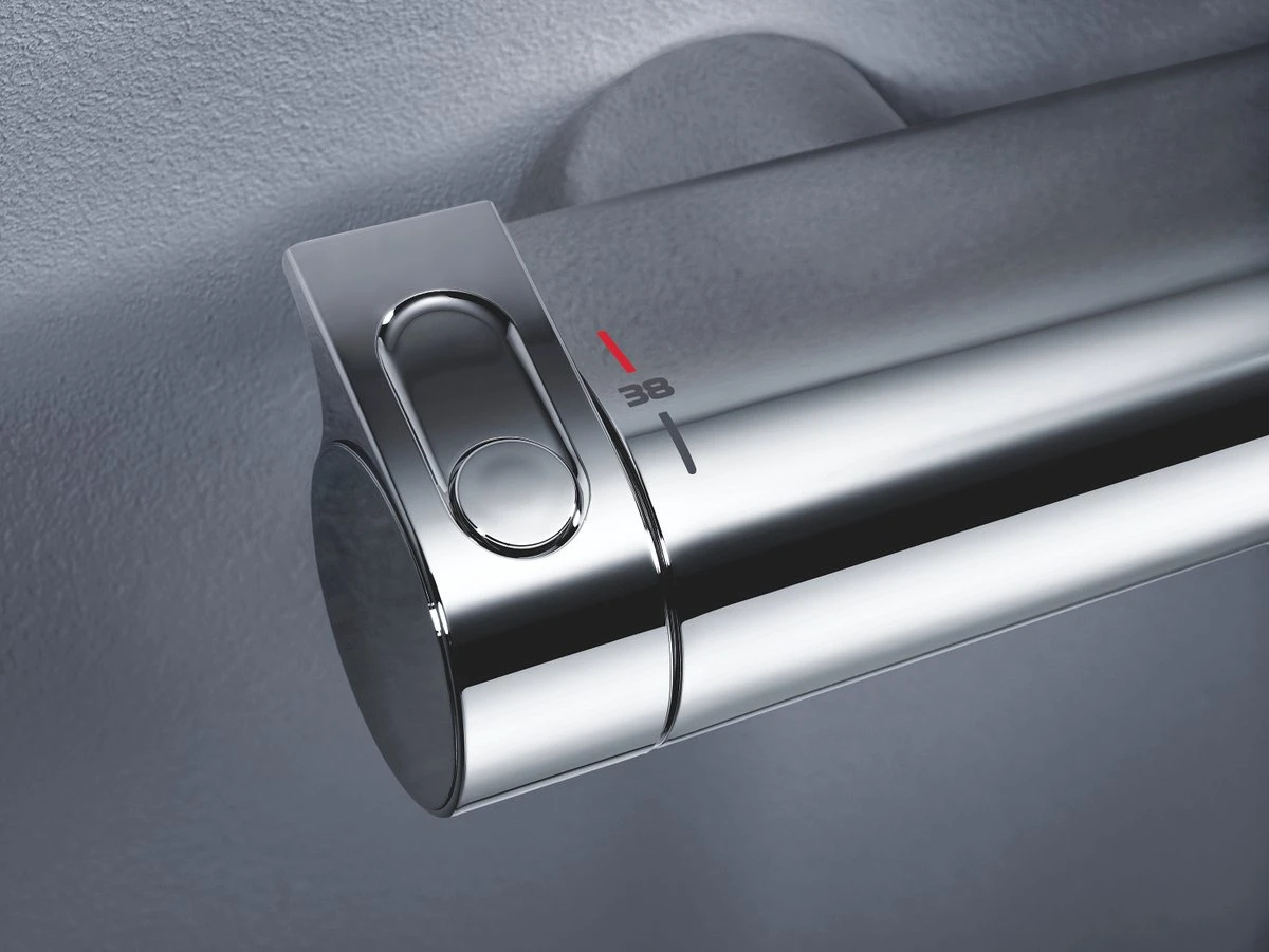 GROHE Grohtherm 2000 New Thermostatische Douchekraan - EcoJoy® - CoolTouch - 15 Cm - Chroom - 34169001 6 GROHE Grohtherm 2000 New Thermostatische Douchekraan - EcoJoy® - CoolTouch - 15 Cm - Chroom - 34169001 - Afbeelding 6