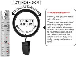 BOTC Gordijnringen Met Klem - 38 MM - Zwarte - Sets Van 20 Stucks 11 BOTC Gordijnringen Met Klem - 38 MM - Zwarte - Sets Van 20 Stucks -Mooie Badkamer 1200x907 1
