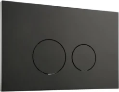 QeramiQ Push Bedieningspaneel Toilet - Frontbediening - Mat Zwart - Voor Geberit UP320/UP720 -Mooie Badkamer 1200x928 1