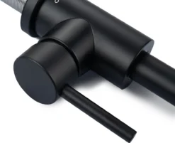 LOMAZOO Wastafelkraan Zwart Pollux - Zwarte Wastafelkraan - Badkamerkraan Zwart - Zwarte Badkamerkraan -Mooie Badkamer 1200x977 2