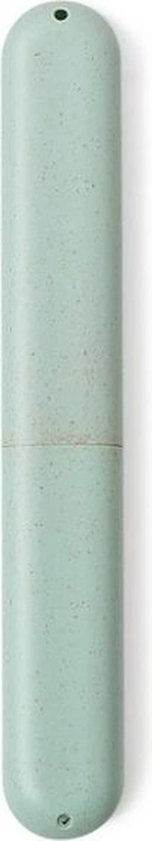 Merkloos Tandenborstel - Reis Koker - Tandenborstel Houder - Beschermer - Opberg - Case - Reizen - Blauw - 1 Stuk