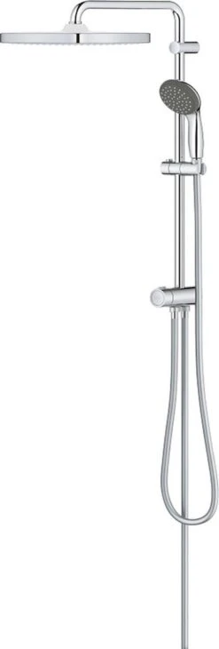 GROHE QuickFix Vitalio Start 250 Regendouche - □ 25 Cm - Vierkant - Zonder Kraan - Chroom -Mooie Badkamer 406x1200