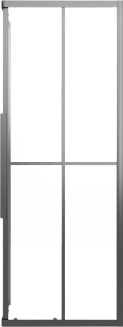 Furniture Limited - Douchecabine 70x70x180 Cm Mat ESG Zwart -Mooie Badkamer 451x1200 2