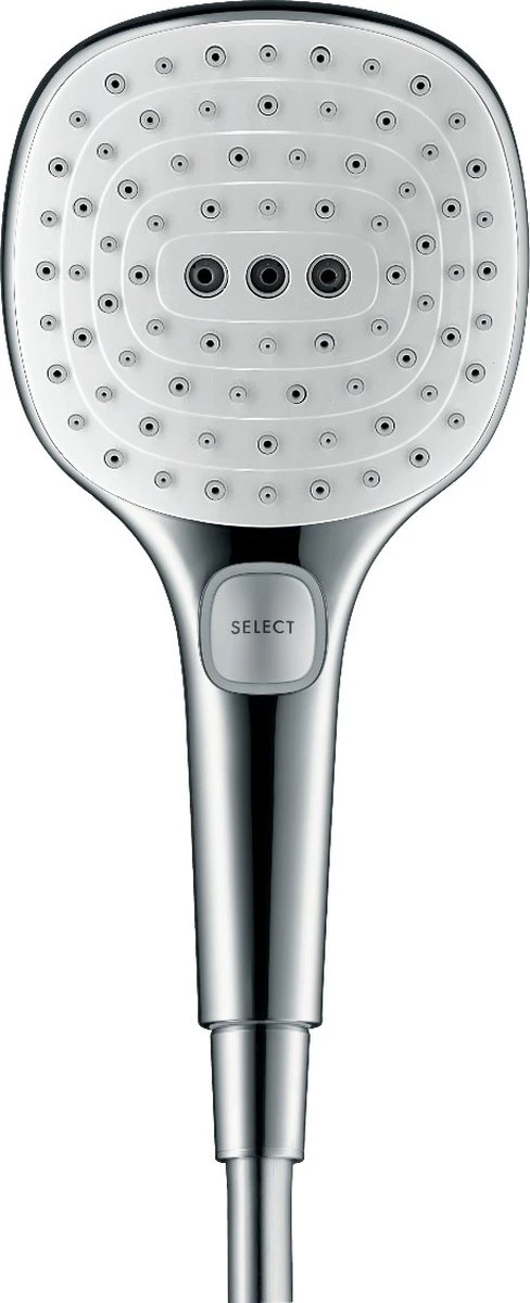 Hansgrohe Raindance Select E 120 3jet Handdouche - Chroom 11 Hansgrohe Raindance Select E 120 3jet Handdouche - Chroom - Afbeelding 11