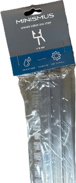 Minismus Douchedeurafdichting Met Waterkering (2 Strips Van 1 Meter, Makkelijk Inkortbaar) - Waterstopper Geschikt Voor Glas Van 6 Tot 8 Mm - Douchedorpel - Lekstrip Voor Horizontale Bevestiging 23 Minismus Douchedeurafdichting Met Waterkering (2 Strips Van 1 Meter, Makkelijk Inkortbaar) - Waterstopper Geschikt Voor Glas Van 6 Tot 8 Mm - Douchedorpel - Lekstrip Voor Horizontale Bevestiging -Mooie Badkamer 501x1200