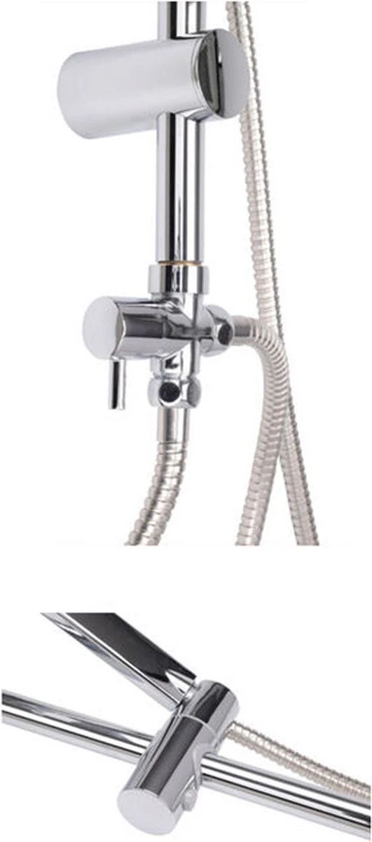 Bathroom Solutions Regendouche Set MET Handdouche 150cm 2 Bathroom Solutions Regendouche Set MET Handdouche 150cm - Afbeelding 2