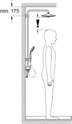 GROHE Euphoria Regendouche - ø 26 Cm - Zonder Thermostaat - Chroom -Mooie Badkamer 698x1200 1