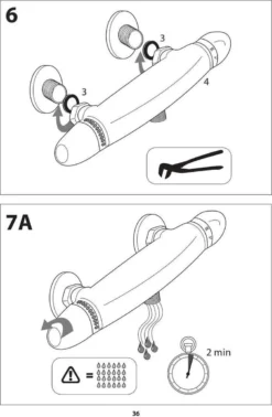 SCHÜTTE London Thermostatische Douchekraan - Hartafstand 120 Mm - Zwart Mat -Mooie Badkamer 785x1200 2