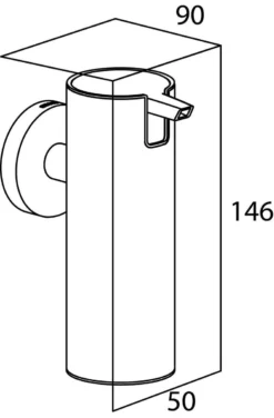Tiger Boston - Zeepdispenser 125 Ml - RVS Geborsteld -Mooie Badkamer 789x1200 1