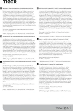 Tiger Colar - Toiletrolhouder Met Klep - Zwart -Mooie Badkamer 800x1200 6