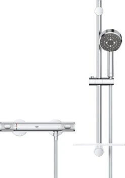 GROHE QuickFix Precision Feel Thermostatische Douchekraan - Met Glijstangset - EcoJoy - CoolTouch - Chroom - 34791000 13 GROHE QuickFix Precision Feel Thermostatische Douchekraan - Met Glijstangset - EcoJoy - CoolTouch - Chroom - 34791000 -Mooie Badkamer 845x1200