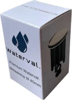 Waterval Metaalstop Waste Plug Universeel – Plugstop Badkamer - Afvoerplug Voor Wastafel En Bidet - Waste-Stop Chrome 40mm -Mooie Badkamer 859x1200