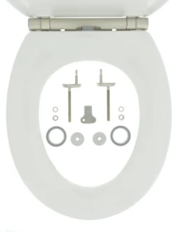 Tiger Boston - Toiletbril - WC Bril - Duroplast - Wit / RVS Geborsteld -Mooie Badkamer 889x1200 1