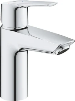 GROHE QuickFix Start Waterbesparende Wastafelkraan - Met EcoJoy® - Incl. Push-open Waste - Chroom - 23551002