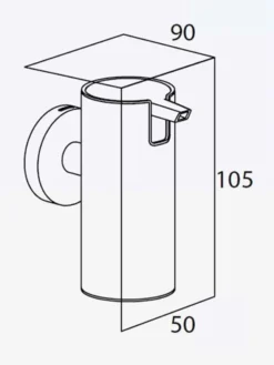 Tiger Boston Zeepdispenser 75 Ml - RVS Geborsteld -Mooie Badkamer 902x1200 1