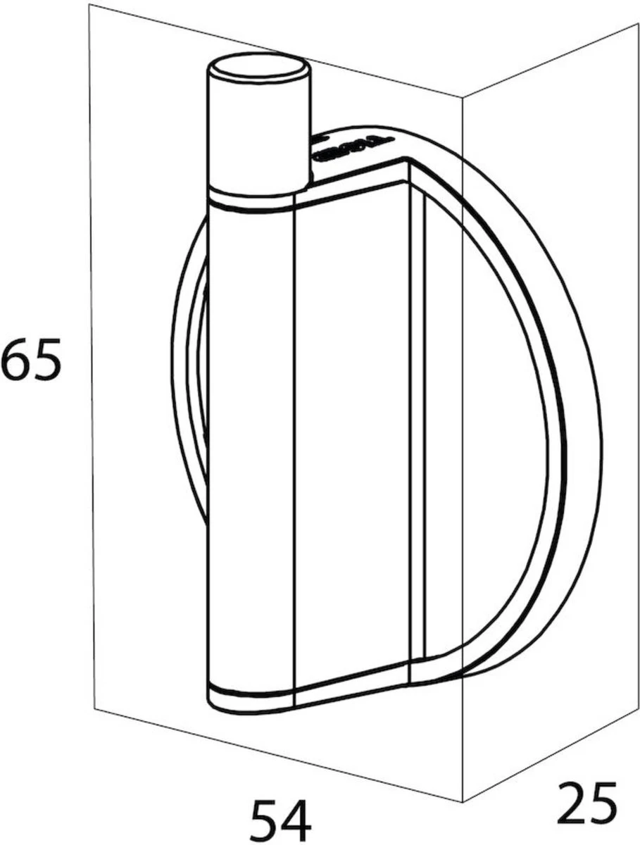 Tiger Tune Toiletaccessoires 3st. Incl. WC/Toilet Borstel, Rolhouder & Handdoekhaak - Messing/Zwart 7 Tiger Tune Toiletaccessoires 3st. Incl. WC/Toilet Borstel, Rolhouder & Handdoekhaak - Messing/Zwart - Afbeelding 7