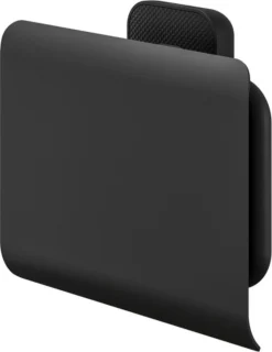 Tiger Carv - Toiletrolhouder Met Klep - Zwart -Mooie Badkamer 925x1200