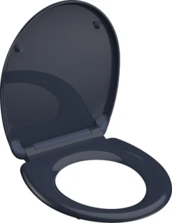 SCHÜTTE WC-Bril 82304 ANTHRAZIT - Duroplast - Soft Close - Afklikbaar - RVS-Scharnieren - Gelakt - Antraciet -Mooie Badkamer 926x1200 2