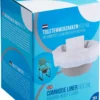 Merkloos Toiletemmer Zakken (20 Stuks) - Toiletemmerzakken - Toiletemmer Opvangzakken - Toiletstoel / Postoel Zakken. Incontinentie - Camping Toilet