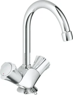GROHE Costa-L Wastafelkraan - Met Ketting - Chroom