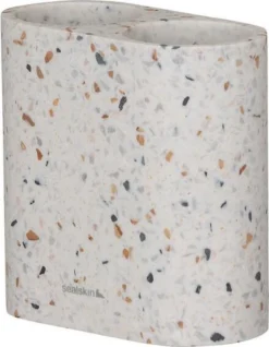 Sealskin Blend Tandenborstelhouder Dubbel Vrijstaand - Terrazzo -Mooie Badkamer 933x1200