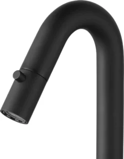 Saqu Tube - Fonteinkraan - Wastafelkraan Voor Het Toilet - Koudwaterkraan - Mat Zwart - C-uitloop -Mooie Badkamer 937x1200 1