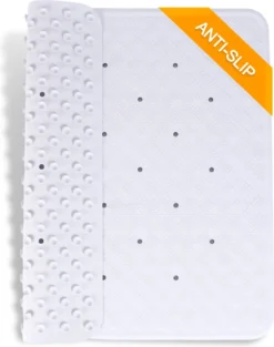 Douchemat Antislip Wit - 53 X 53 Cm - Antislipmat Douche - Badmat