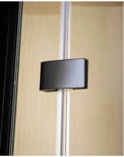 Vips Douchecabine 90 X 90 Met Zwart Aluminium Profiel - CE Gekeurd Veiligheidsglas Met NANO Coating - Vierkant -Mooie Badkamer 948x1200 4